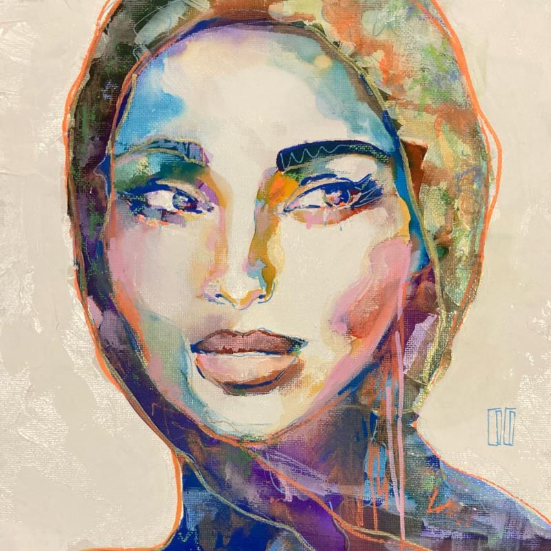 Peinture Vogue par Coco | Tableau Figuratif Portraits Acrylique