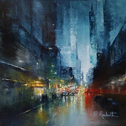 Gemälde Sensations urbaines von Rochette Patrice | Gemälde Figurativ Öl Urban