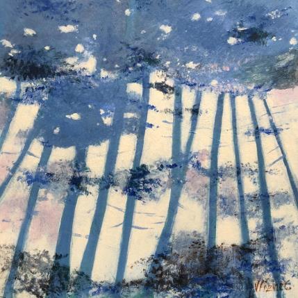 Peinture L'envol des cîmes par Fièvre Véronique | Tableau  Acrylique Nature