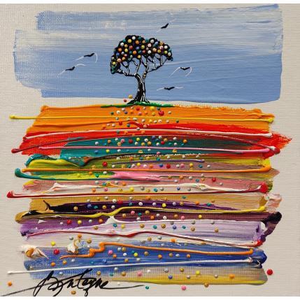 Peinture L'horizon bonheur par Fonteyne David | Tableau Figuratif Acrylique Nature