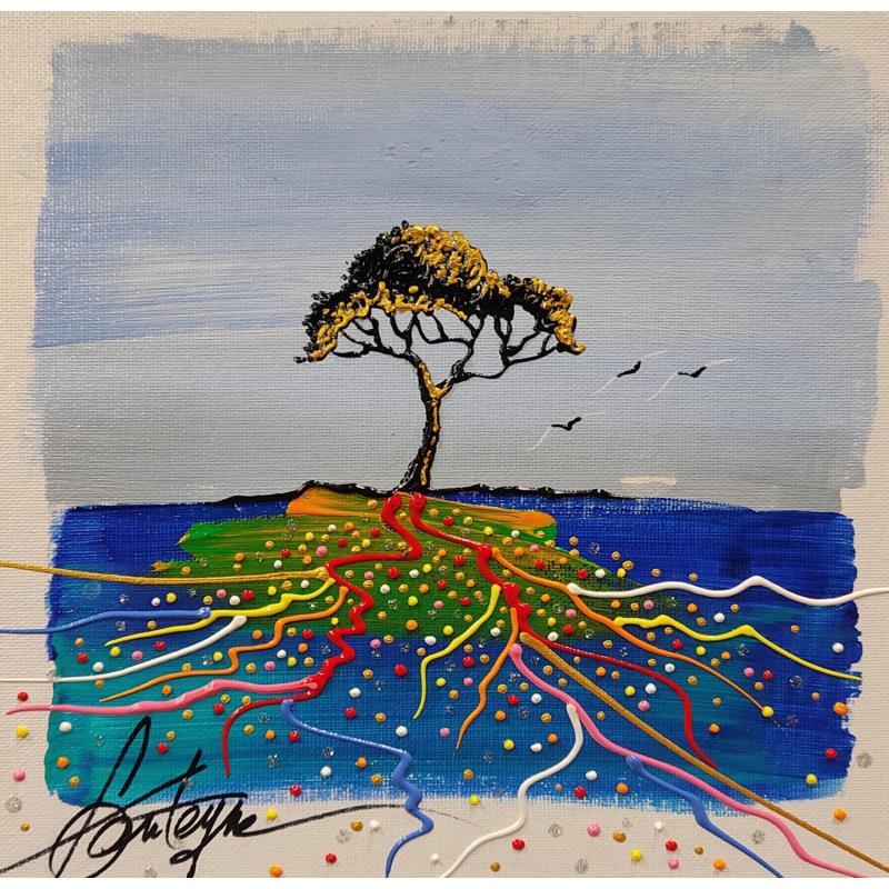 Painting Paix Lyonnaise by Fonteyne David | Painting Figurative Nature Acrylic