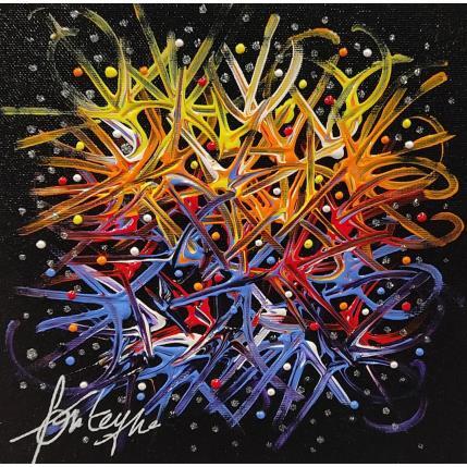 Painting Nature nocturne by Fonteyne David | Painting Figurative Acrylic Minimalist, Pop icons