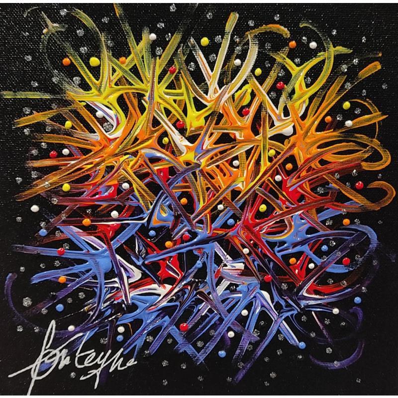 Painting Nature nocturne by Fonteyne David | Painting Figurative Minimalist Acrylic