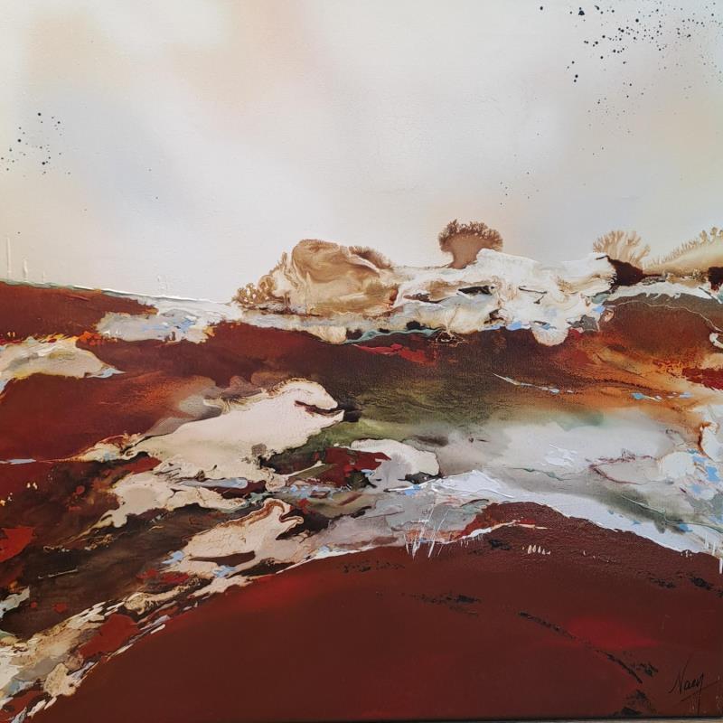 Gemälde 603 von Naen | Gemälde Abstrakt Acryl Tinte