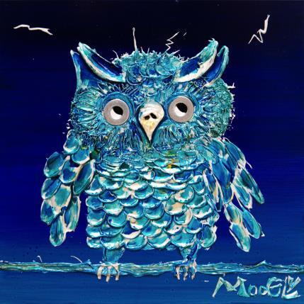 Peinture ORGANISATUS par Moogly | Tableau Art Singulier Acrylique, Pigments, Résine Animaux