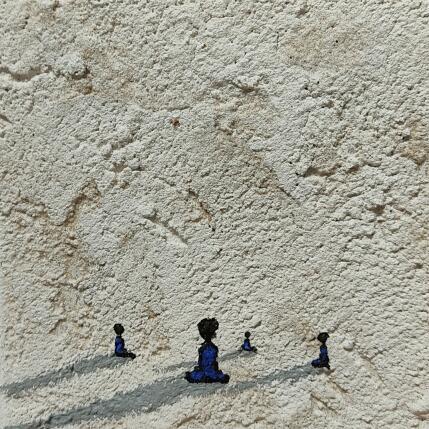 Gemälde A500 von Lemonnier  | Gemälde Materialismus Acryl, Zinc Landschaften