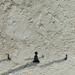 Peinture A501 par Lemonnier  | Tableau Matiérisme Acrylique, Zinc Paysages