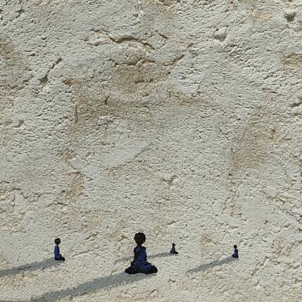 Peinture A510 par Lemonnier  | Tableau Matiérisme Acrylique, Zinc Paysages