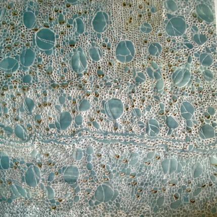 Peinture Cailloux par Caviale Marie | Tableau Abstrait Minimaliste