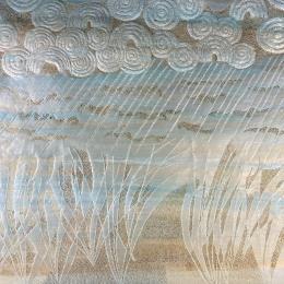 Painting Déluge  by Caviale Marie | Painting Abstract Minimalist