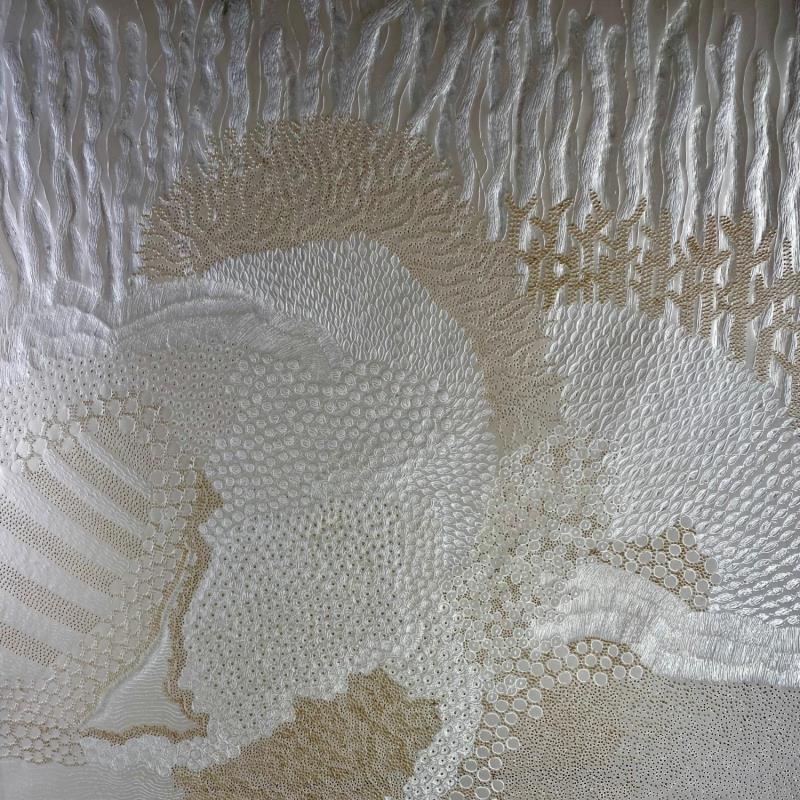 Peinture Océanographie  par Caviale Marie | Tableau Abstrait Minimaliste