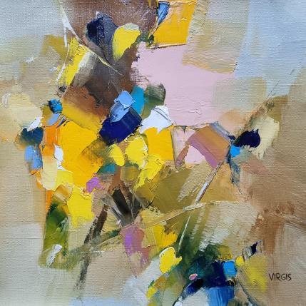 Painting Good news by Virgis | Painting Abstract Oil Minimalist