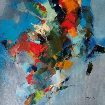 Pintura How much has been, how much will be por Virgis | Pintura Abstracto Aceite Minimalista