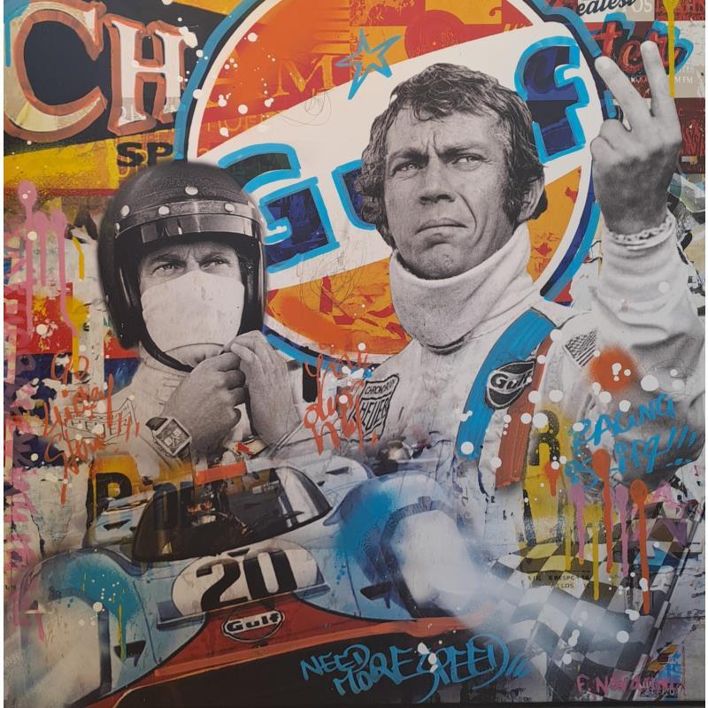 Painting Racer by Novarino Fabien | Painting Pop-art Pop icons
