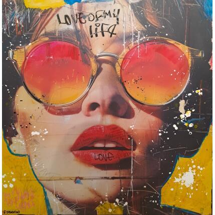 Peinture Love of my life par Novarino Fabien | Tableau Pop-art Icones Pop