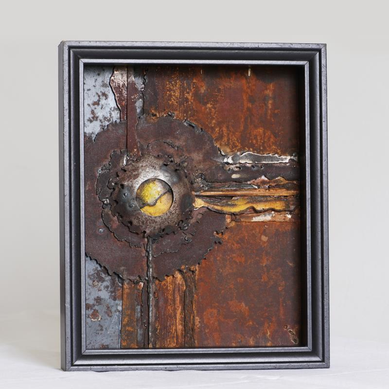 Skulptur Soleil d’Alderaan von Poumès Jérôme | Skulptur Abstrakt Urban Metall Acryl