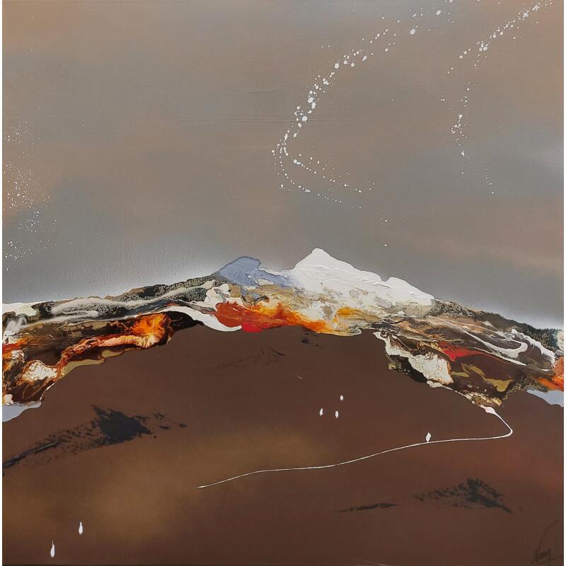 Painting 936 by Naen | Painting Abstract Acrylic Ink