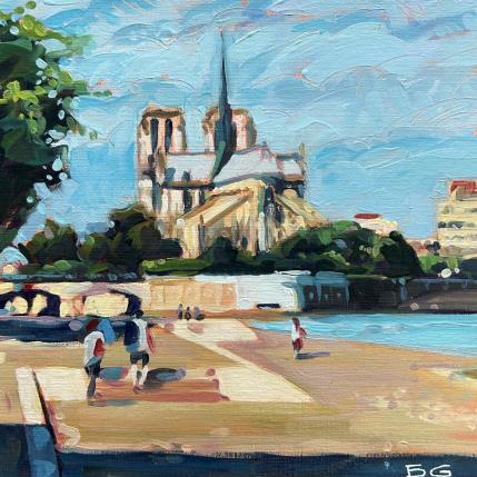 Painting Belle balade by Gaboury Benjamin  | Painting Realism Oil Architecture, Landscapes, Pop icons, Urban