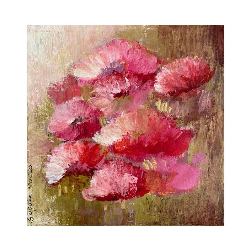 Gemälde Bagatellle von Rocco Sophie | Gemälde Art brut Natur Acryl