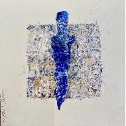 Peinture Prima materia par Rocco Sophie | Tableau Art Singulier Acrylique, Collage Minimaliste