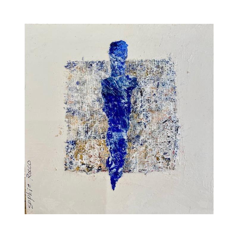 Peinture Prima materia par Rocco Sophie | Tableau Art Singulier Minimaliste Acrylique Collage