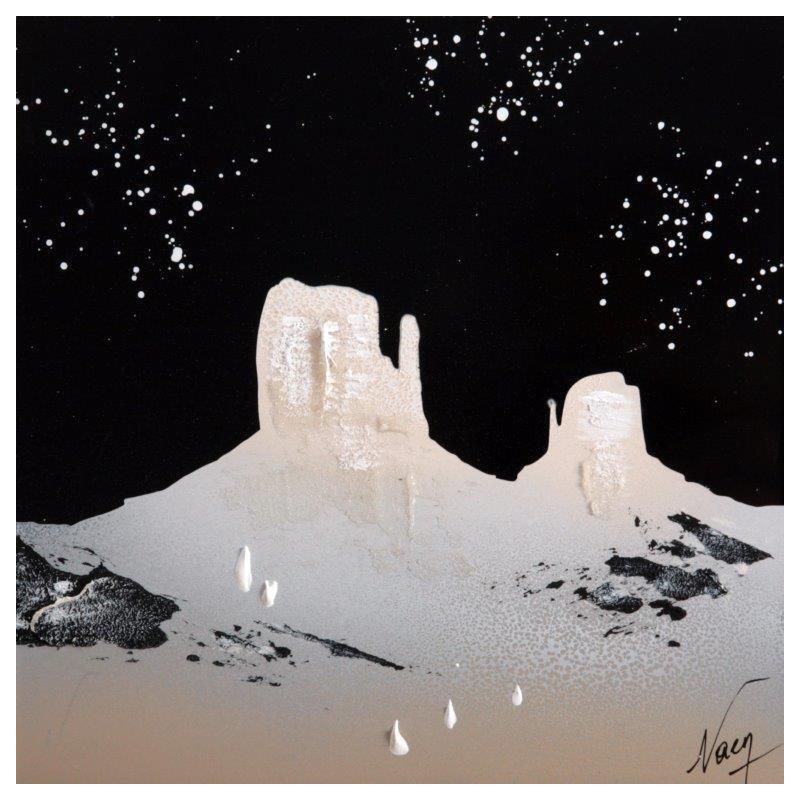 Peinture C 3312 par Naen | Tableau Abstrait Acrylique Encre