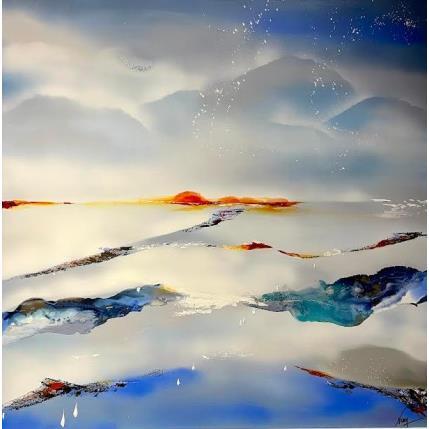 Peinture 937 par Naen | Tableau Abstrait Acrylique, Encre