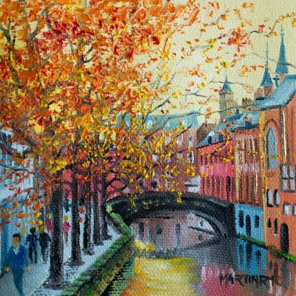 Peinture Paisaje Sonado par Rodriguez Rio Martin | Tableau Figuratif Huile Urbain