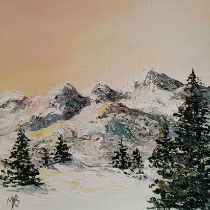 Painting Douceur du soir by Blandin Magali | Painting Figurative Oil Landscapes, Pop icons