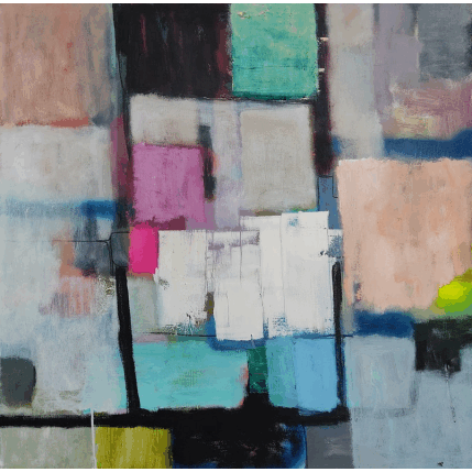 Painting Us - You and Me by Pedersen Morten | Painting Abstract Acrylic