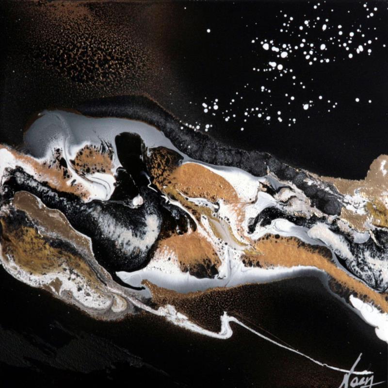 Painting C3405 by Naen | Painting Abstract Acrylic Ink