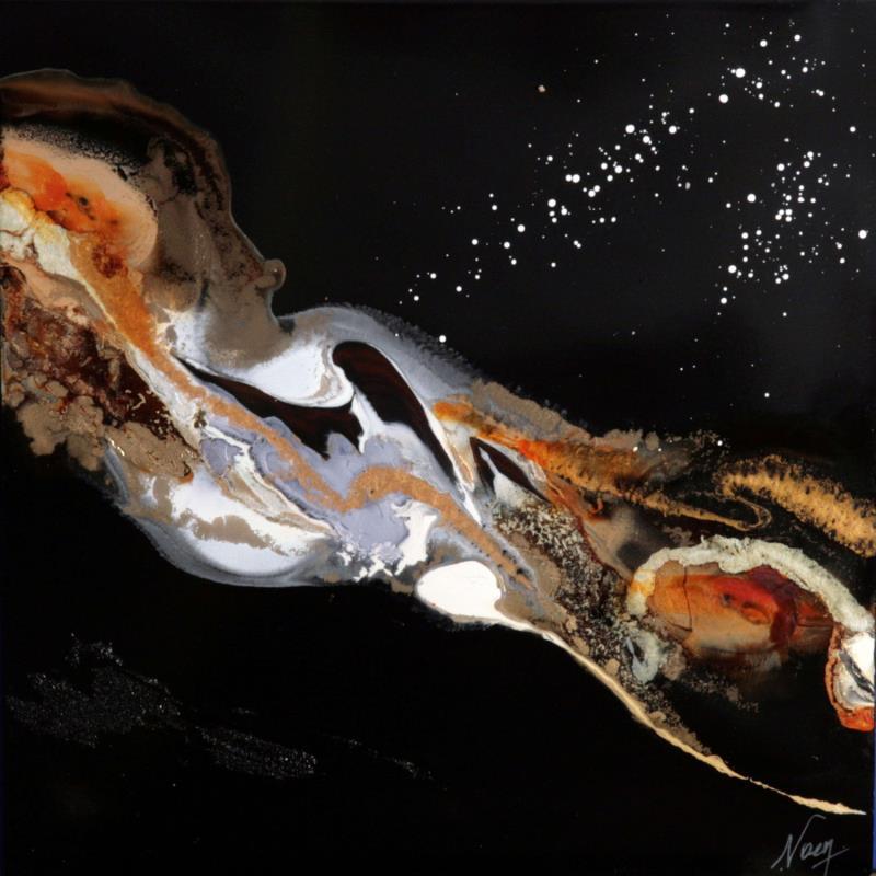 Peinture C3413 par Naen | Tableau Abstrait Acrylique Encre