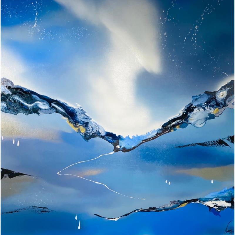 Painting 942 by Naen | Painting Abstract Acrylic Ink