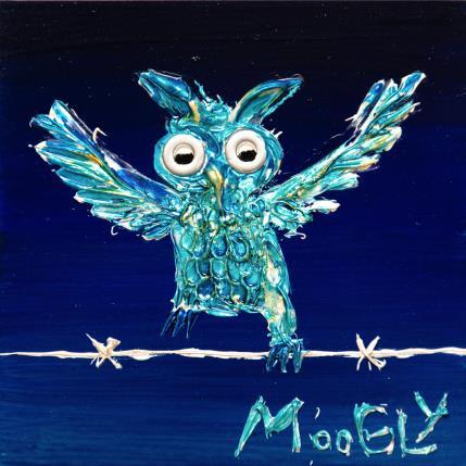 Painting HABILETUS by Moogly | Painting Raw art Acrylic, Pigments, Resin Animals