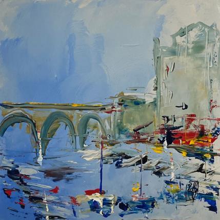 Painting Plaisance by Raffin Christian | Painting Figurative Oil Marine, Pop icons