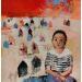 Painting ST M3 by Abiy | Painting Figurative Life style Child Oil Gluing