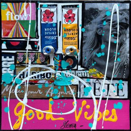 Peinture Good Vibes par Costa Sophie | Tableau