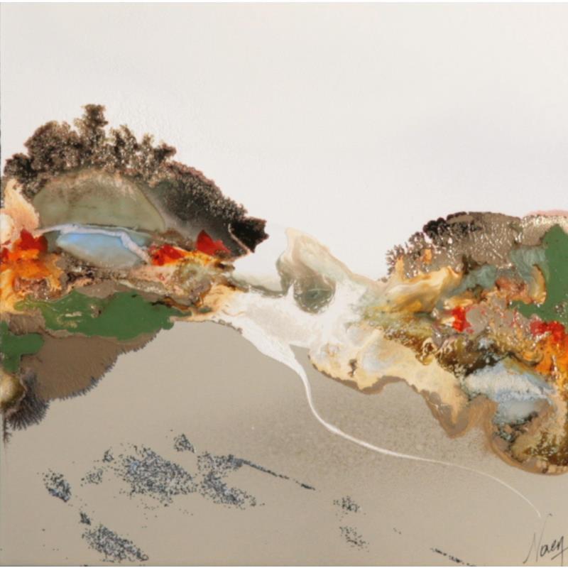 Peinture C3485 par Naen | Tableau Abstrait Acrylique Encre