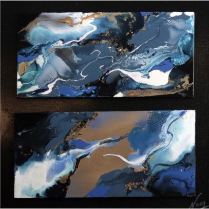 Painting C3230 by Naen | Painting Abstract Acrylic, Ink