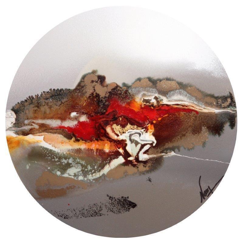 Gemälde C3216 von Naen | Gemälde Abstrakt Acryl Tinte