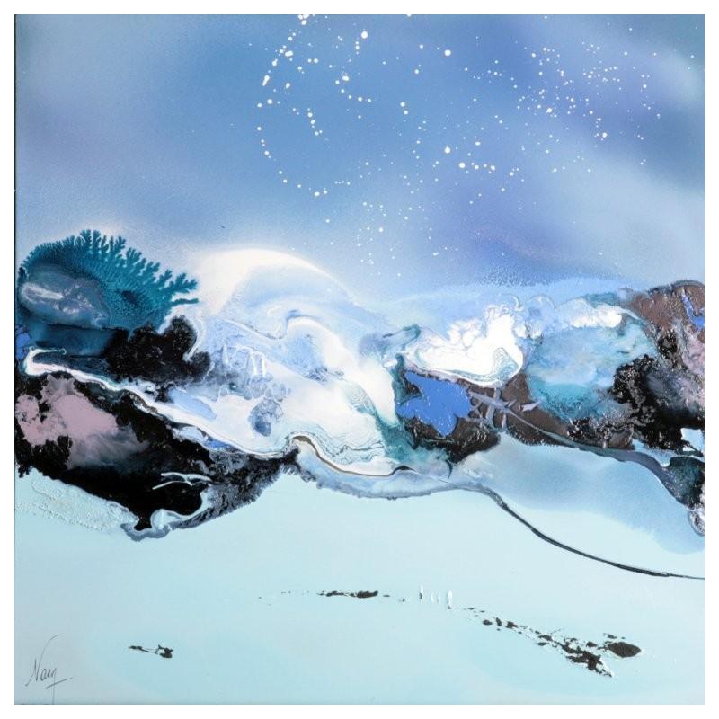 Painting C2436 by Naen | Painting Abstract Acrylic Ink