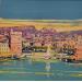 Pintura Un dimanche à Marseille por Corbière Liisa | Pintura Figurativo Paisajes Aceite