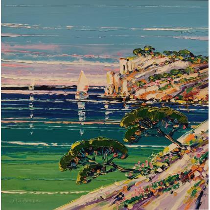 Peinture Cap Morgiou par Corbière Liisa | Tableau Figuratif Huile Marine, Paysages