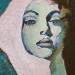 Painting No-Woman-No-Cry by Coco | Painting Figurative Portrait Acrylic