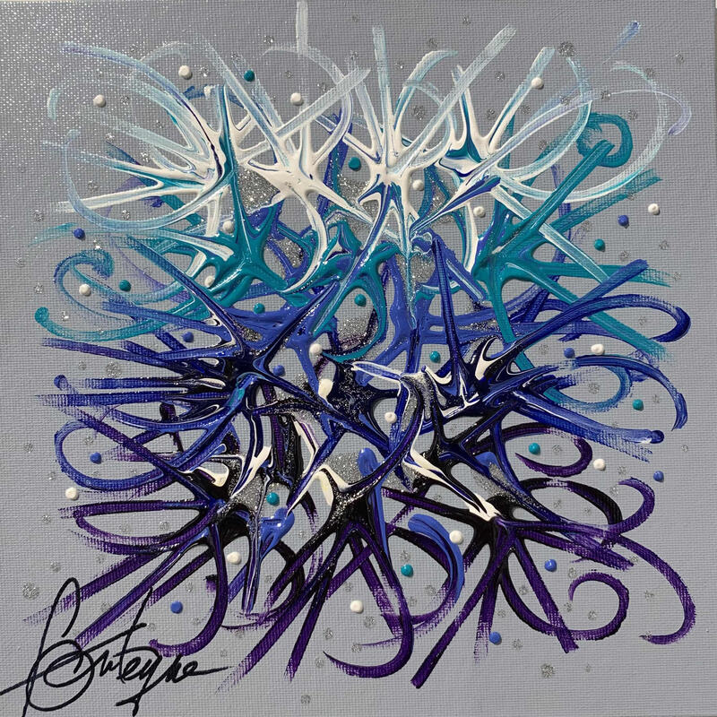 Painting Plaisir et toi by Fonteyne David | Painting Figurative Acrylic