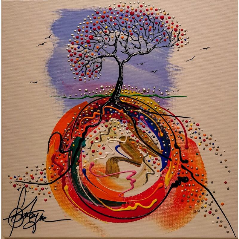 Peinture Le roi du monde par Fonteyne David | Tableau Figuratif Acrylique