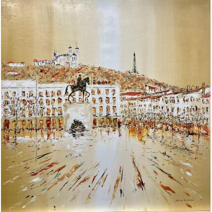 Painting Un parfum de printemps by Rousseau Patrick | Painting Figurative Oil Urban