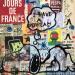 Peinture I have a dream par Kikayou | Tableau Pop-art Icones Pop Graffiti Acrylique Collage