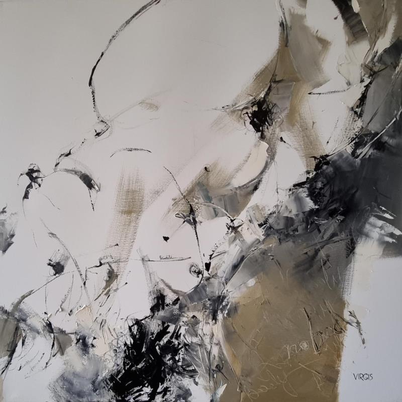 Peinture Body 9 par Virgis | Tableau Abstrait Nu Huile