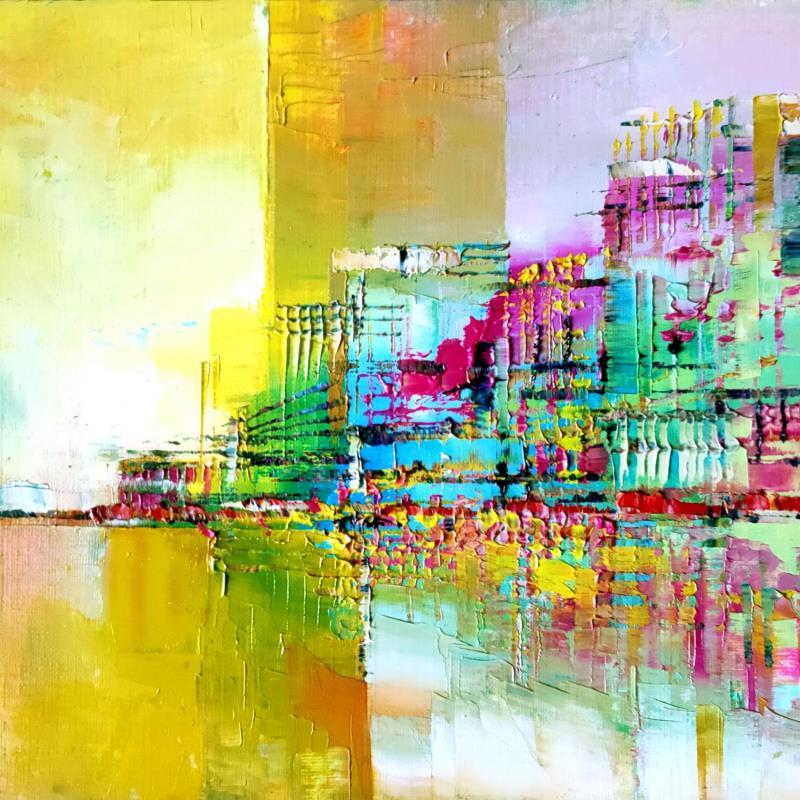 Painting Partie au soleil by Levesque Emmanuelle | Painting Oil